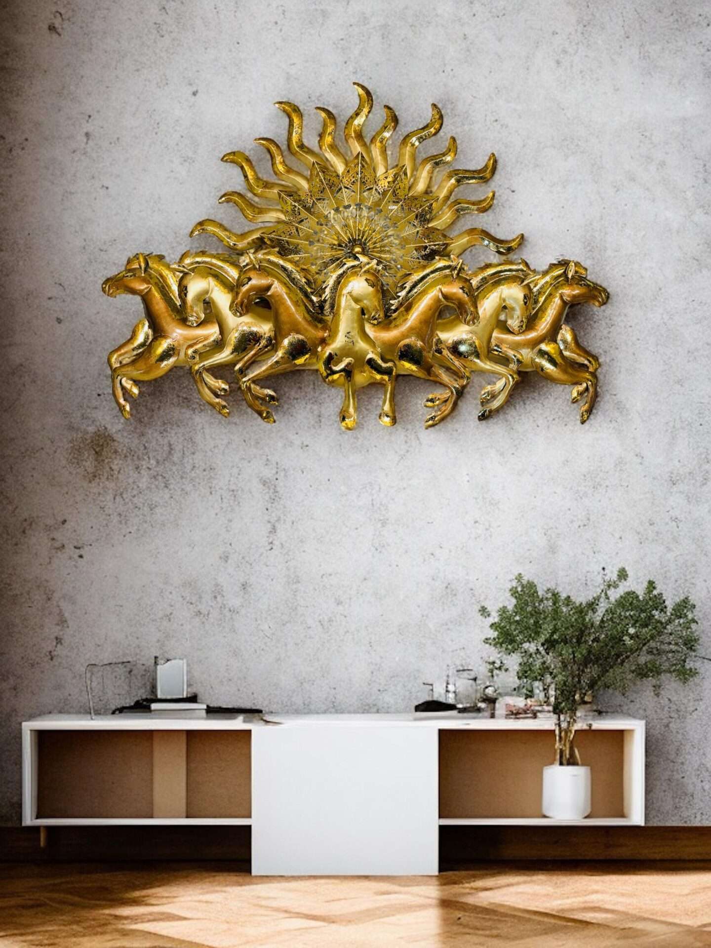 Buy The Dreamy Motion Metal Wall Art Online in India