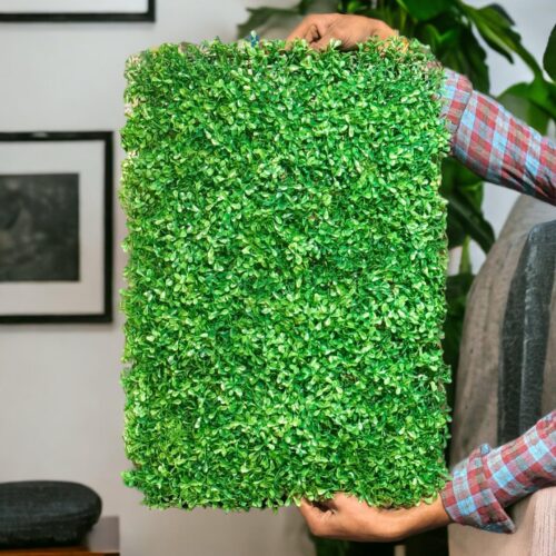 Green Artificial Garden Panel