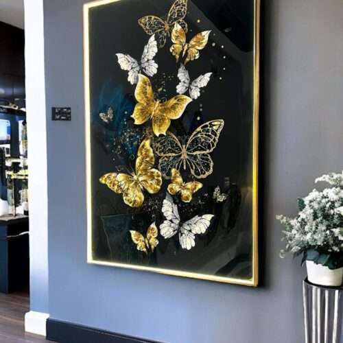 Butterfly LED Crystal Painting