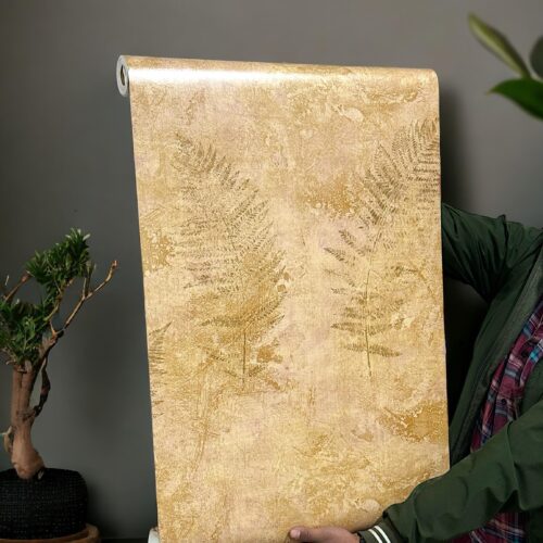Elegant Palm Leaf Wallpaper