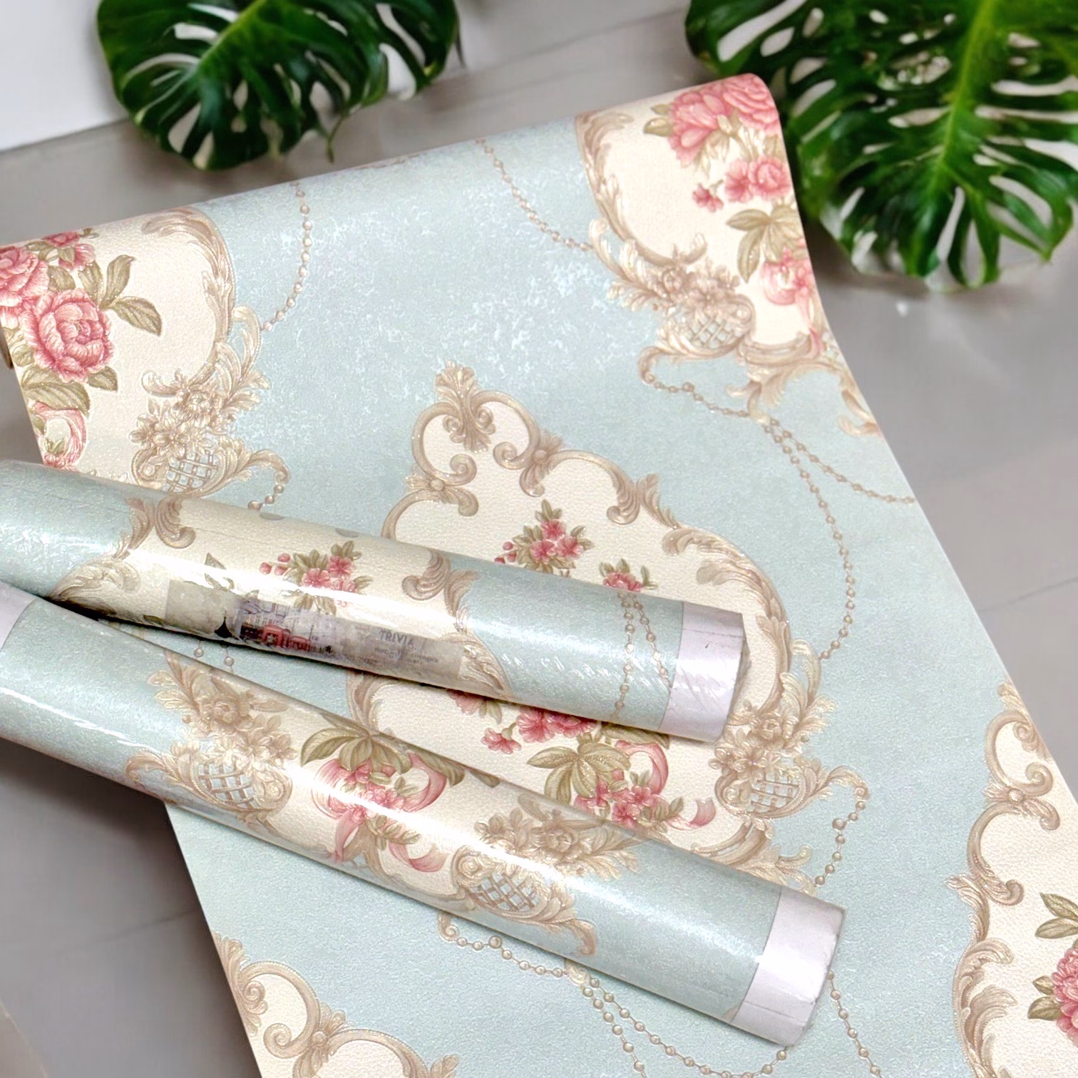Floral Designer wallpaper for living room, bedroom